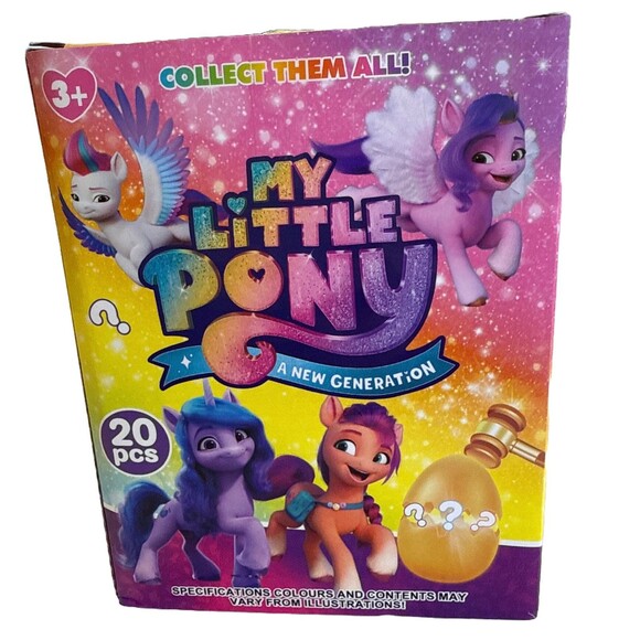 Inspired My Little Pony: A New Generation - 20 Piece Egg Knocker Toy Set - Picture 3 of 6